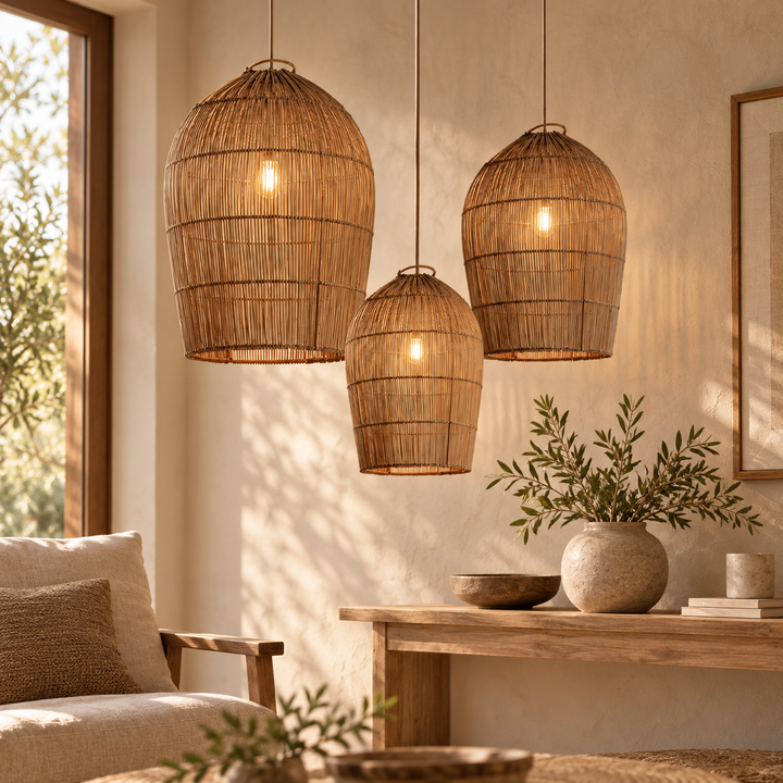 Suspension osier brun