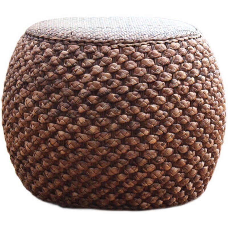 Petit Pouf Osier Maison de l'Osier