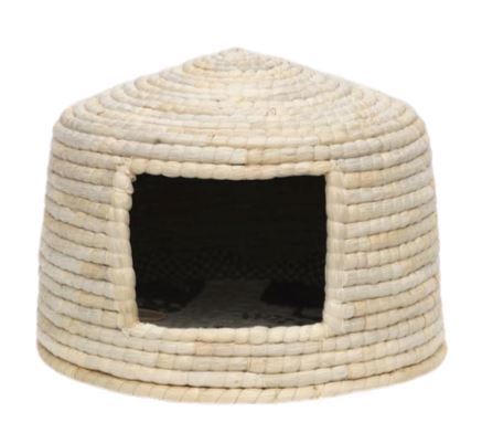 Panier osier chat haut