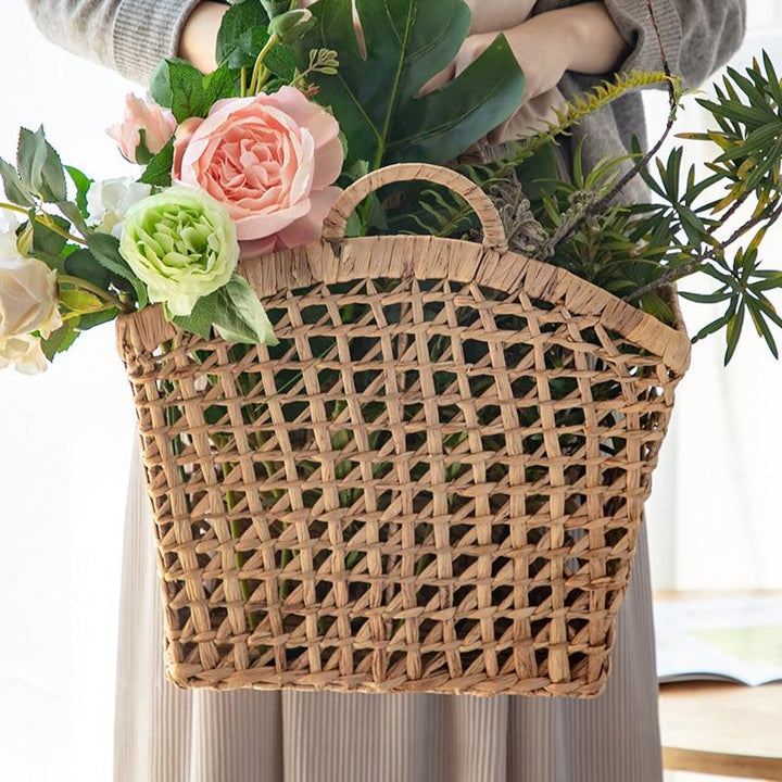 panier rangement rotin osier