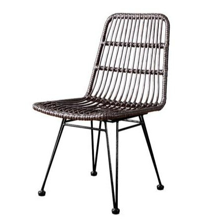 chaise osier salon