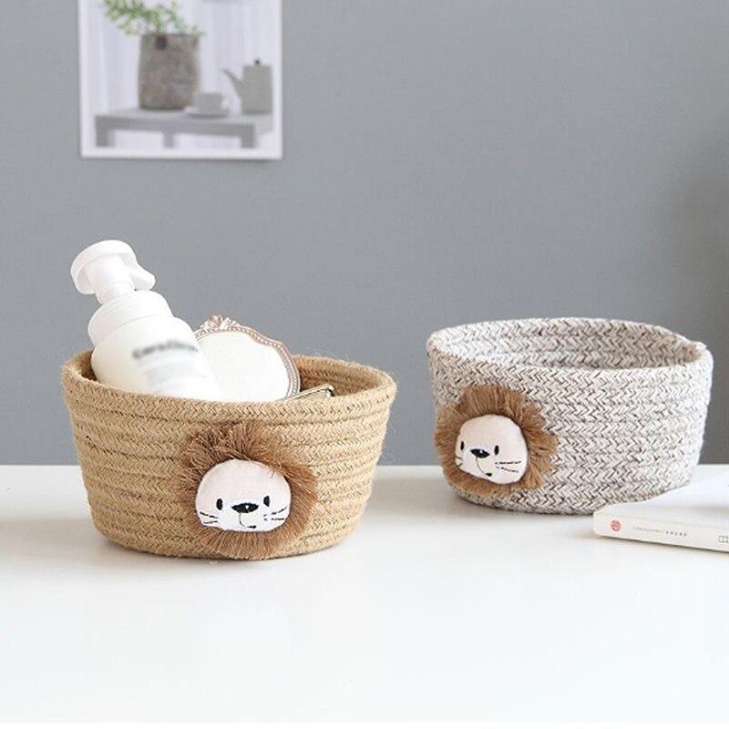 Lot De 4 Paniers De Rangement En Osier - Tressé Main - Multi-tailles - Pour Salle De Bain, Cuisine, Jouets