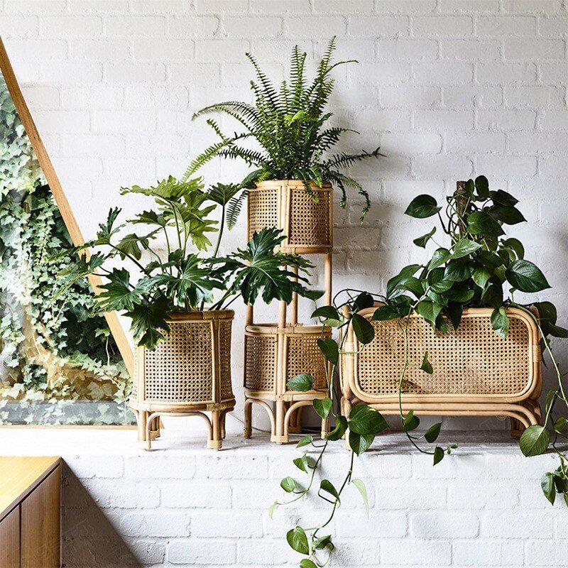 COSTWAY Support pour Plantes d'Intérieur à 4 Niveaux, 122,5 CM de Haut pour Petites Plantes COSTWAY Support pour Plantes d'Intérieur à 4 Niveaux, 122,5 CM de Haut pour Petites Plantes