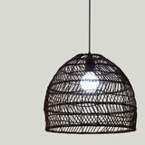 Lampe Osier Noir