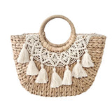 sac osier tressé blanc