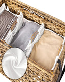 Grand Panier à Linge Osier Tressé