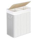 Panier à Linge Osier et Bambou