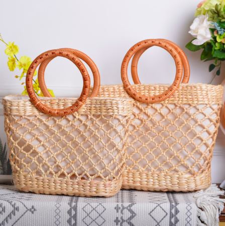 HOT Panier Sac Plage 2021 Sac En Osier Tendance 2021 Sac En