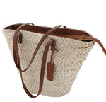 sac de plage panier osier