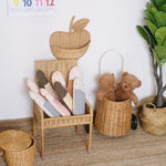 Panier pomme rangement enfant