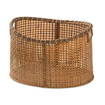 panier osier oval rangement