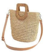 Sac en osier de plage