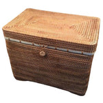 Panier à linge osier carré
