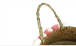 Panier Osier Rond Jonc de Mer
