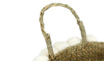 Panier Osier Rond Fait Main