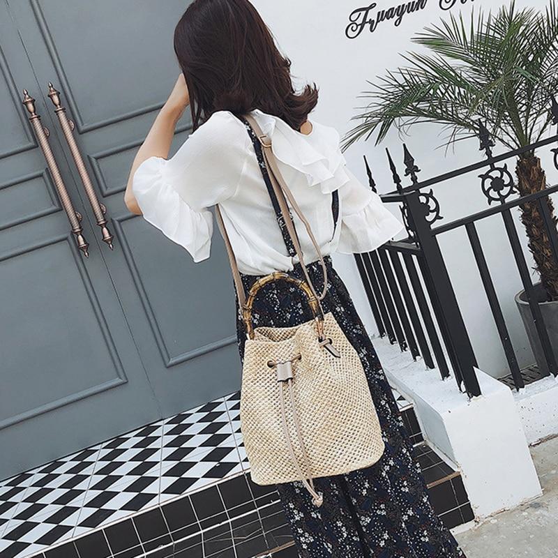 Sac hot sale seau osier