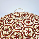 Panier en Osier Rond avec Couvercle