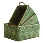 Panier rangement osier tiroir