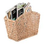 Panier rangement osier rotin