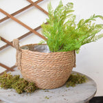 grand cache pot intérieur vannerie