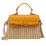 Sac en osier vintage