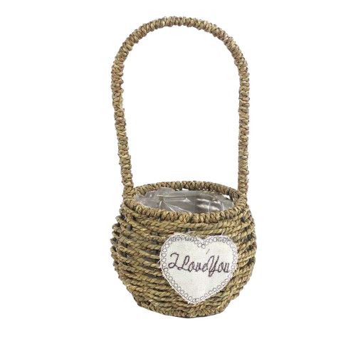 Petit Panier Osier pour Mariage