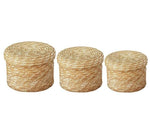 Mini paniers osier mariage