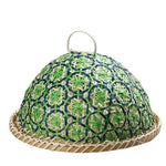 Panier en Osier Rond avec Couvercle