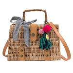 sac en osier bohème