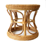 Tabouret Pouf Osier