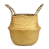 Cache-Pot Osier Doré