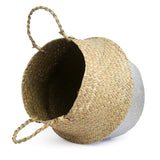 Cache-Pot Osier Argenté