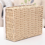 Panier Rangement Osier Rectangle