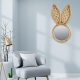 Miroir Osier Lapin