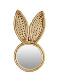 Miroir osier lapin