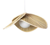 Lampe palmier osier