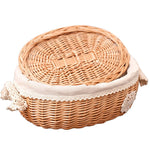 panier osier déco mariage