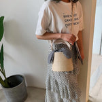 Sac Rond Osier Vichy