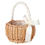 petit panier osier mariage