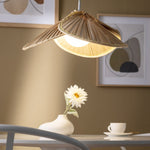 Lampe Palmier Osier