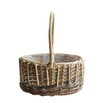 panier en osier de mariage