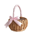 Panier osier mariage artisanal
