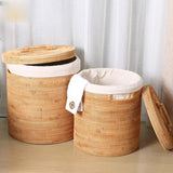 Panier à Linge en Osier Africain
