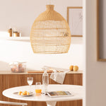 Lampe Boule Osier