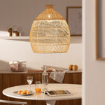 Lampe Boule Osier