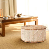 Pouf Osier Beige