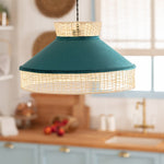 Lampe Osier Velours