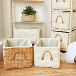 Panier à Linge en Osier Marron