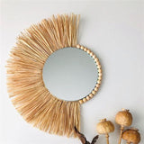 Miroirs Osier à Franges