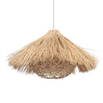 Lampe plafonnier osier
